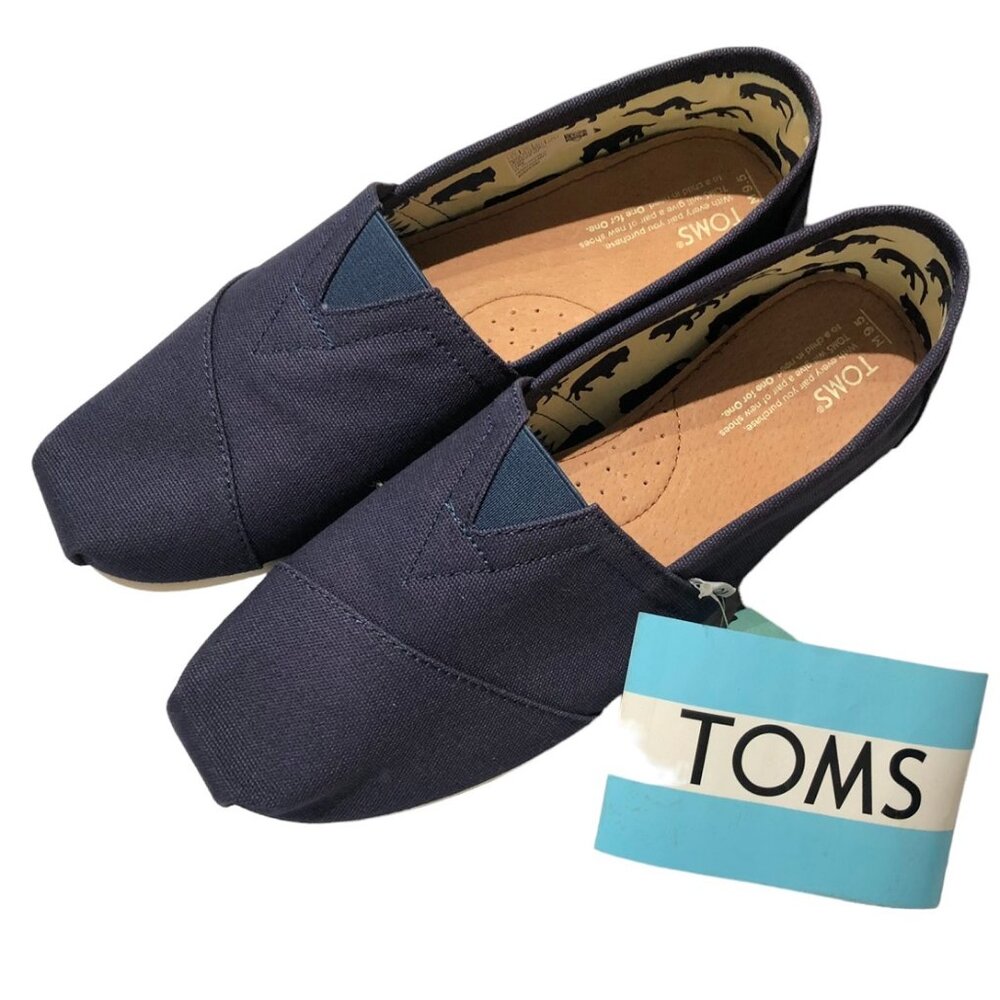 TOMS Mens AlpargataSize 9.5 - Navy